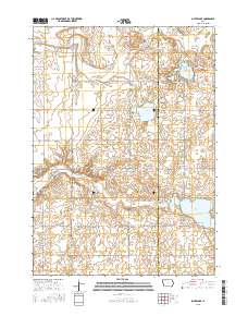 Silver Lake 2015 topographic map thumbnail