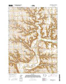 Sutherland East 2015 topographic map thumbnail