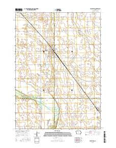 West Bend 2015 topographic map thumbnail
