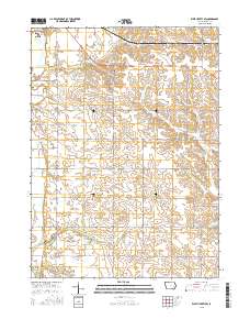 West Liberty SW 2015 topographic map thumbnail