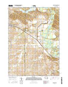 Shellsburg 2015 topographic map thumbnail