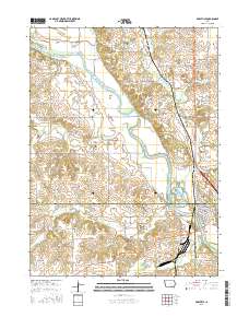 Eddyville 2015 topographic map thumbnail