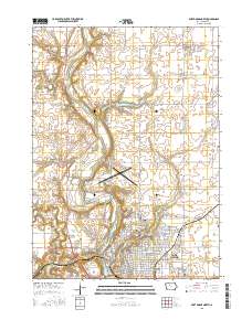 Fort Dodge North 2015 topographic map thumbnail