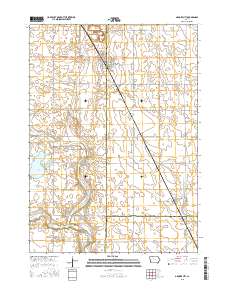 Gilmore City 2015 topographic map thumbnail