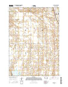Hayfield 2015 topographic map thumbnail