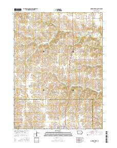 Lorimor North 2015 topographic map thumbnail