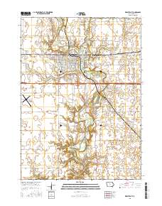 Webster City 2015 topographic map thumbnail
