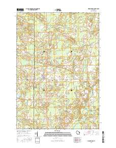 Birnamwood 2015 topographic map thumbnail