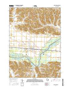 Spring Green 2016 topographic map thumbnail