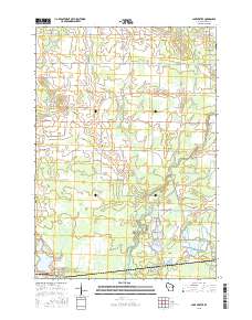 Lake Dexter 2015 topographic map thumbnail