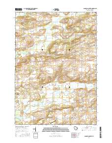 Sand Spring Creek 2016 topographic map thumbnail