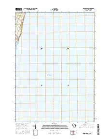 Kewaunee OE E 2015 topographic map thumbnail