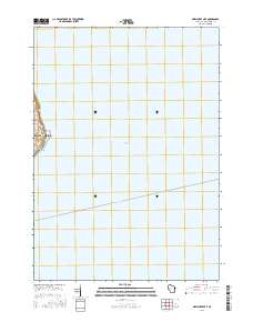 Milwaukee OE E 2016 topographic map thumbnail