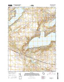 Walworth 2016 topographic map thumbnail