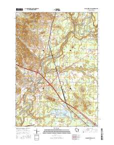 Black River Falls 2015 topographic map thumbnail