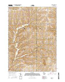 Rewey 2016 topographic map thumbnail