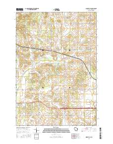Albertville 2015 topographic map thumbnail