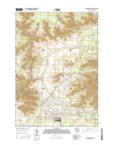 Alderwood Lake 2015 topographic map thumbnail