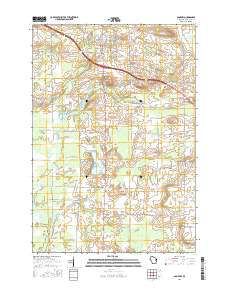 Bonduel 2016 topographic map thumbnail