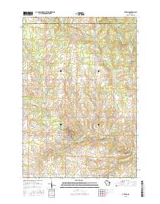 Athens 2015 topographic map thumbnail