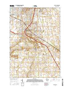 Bellevue 2015 topographic map thumbnail