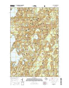 Alvin NW 2015 topographic map thumbnail