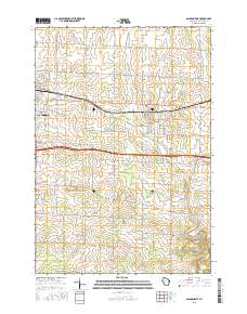Baldwin East 2015 topographic map thumbnail