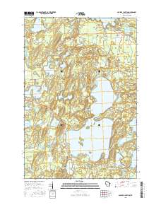 Boulder Junction 2015 topographic map thumbnail