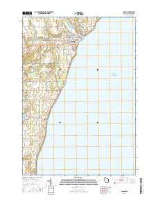 Algoma 2015 topographic map thumbnail