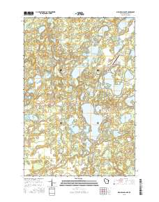 Birch Island Lake 2015 topographic map thumbnail