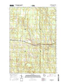 Brantwood 2015 topographic map thumbnail