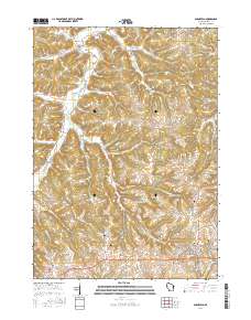 Barneveld 2016 topographic map thumbnail