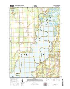 Arkdale NW 2015 topographic map thumbnail