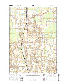 Black Creek 2016 topographic map thumbnail