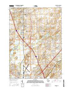De Forest 2016 topographic map thumbnail