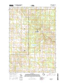 Corinth 2015 topographic map thumbnail