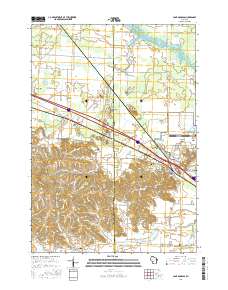 Camp Douglas 2016 topographic map thumbnail