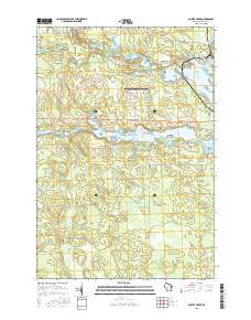 Coffee Creek 2015 topographic map thumbnail