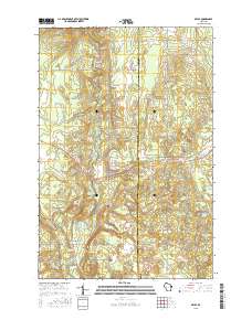 Brule 2015 topographic map thumbnail