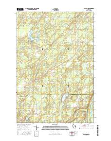 Dairyland 2015 topographic map thumbnail