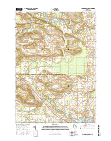 Clintonville North 2016 topographic map thumbnail