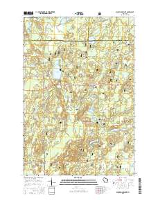 Blockhouse Lake 2015 topographic map thumbnail