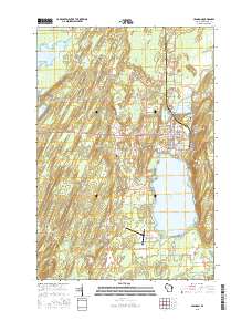 Crandon 2015 topographic map thumbnail