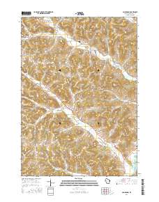 Gillingham 2016 topographic map thumbnail