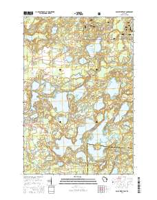 Eagle River East 2015 topographic map thumbnail