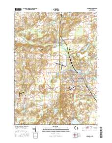Burlington 2016 topographic map thumbnail