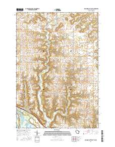 Diamond Bluff East 2015 topographic map thumbnail