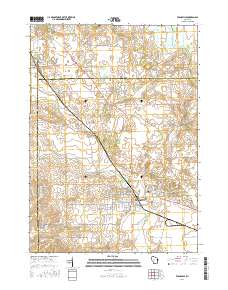 Evansville 2016 topographic map thumbnail
