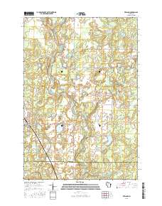 Exeland 2015 topographic map thumbnail