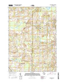 Five Corners 2015 topographic map thumbnail
